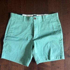 J. Crew Factory Green Chino Shorts NWT
